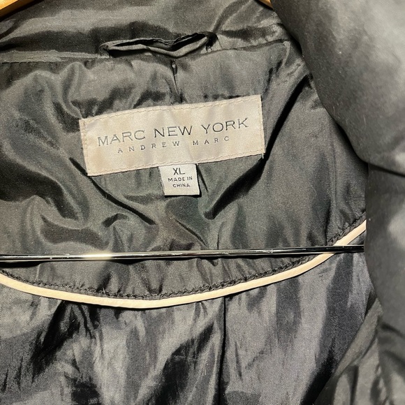 Marc New York / Andrew Marc Women’s Puffer Coat with Faux Fur Trim - Picture 6 of 10